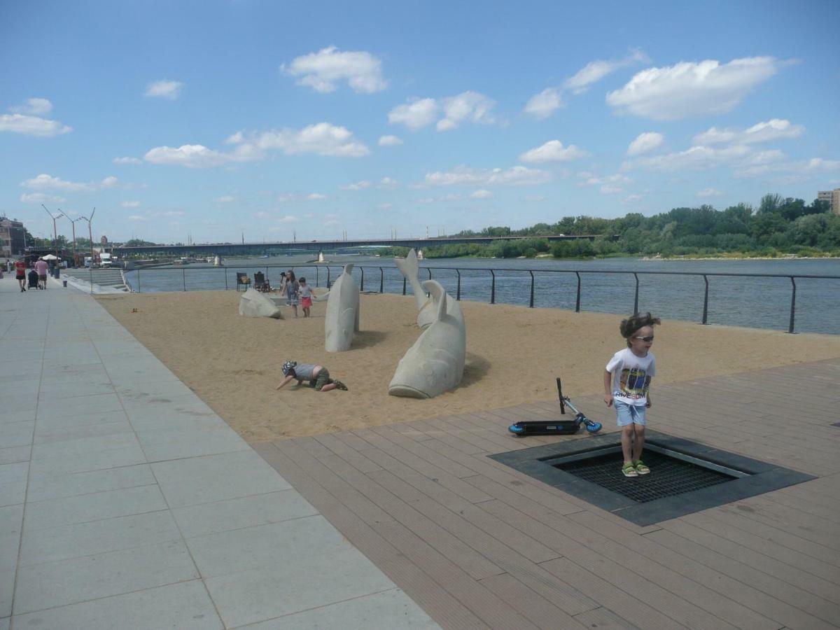 Sunny Wisla River Apartment Varsovie Extérieur photo